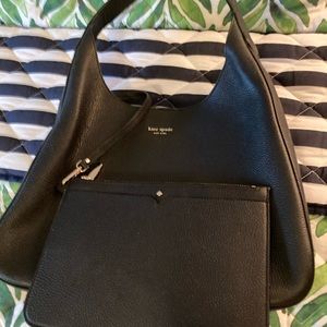 Kate Spade Medium Rita in Black Leather